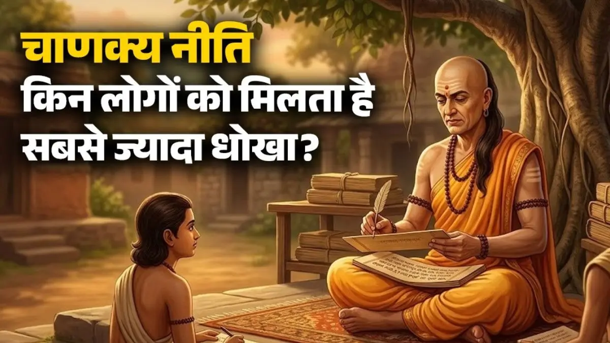 Chanakya Niti: जिंदगी में सबसे ज्यादा धोखा खाते हैं ये 5 तरह के लोग, कहीं आप भी तो नहीं हैं शामिल Chanakya Niti