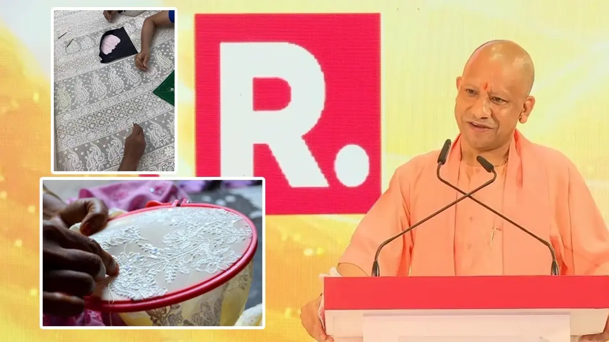 'Chikankari Was Crying, Glass Industry Was Dying': CM Yogi Explains How UP Revived Its Lost Heritage Industries 'Chikankari Was Crying, Glass Industry Was Dying': CM Yogi Explains How UP Revived Its Lost Heritage Industries