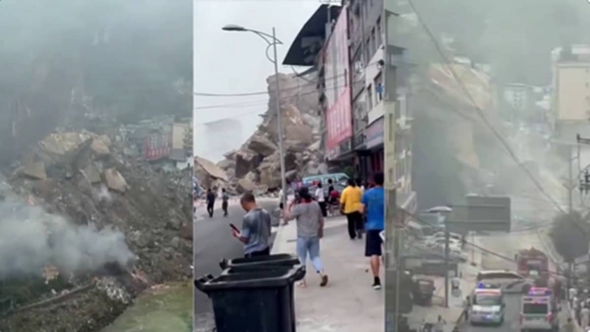 China’s Chongqing Landslide Kills 8, 34 Missing As 10 Homes Buried In Pengshui County