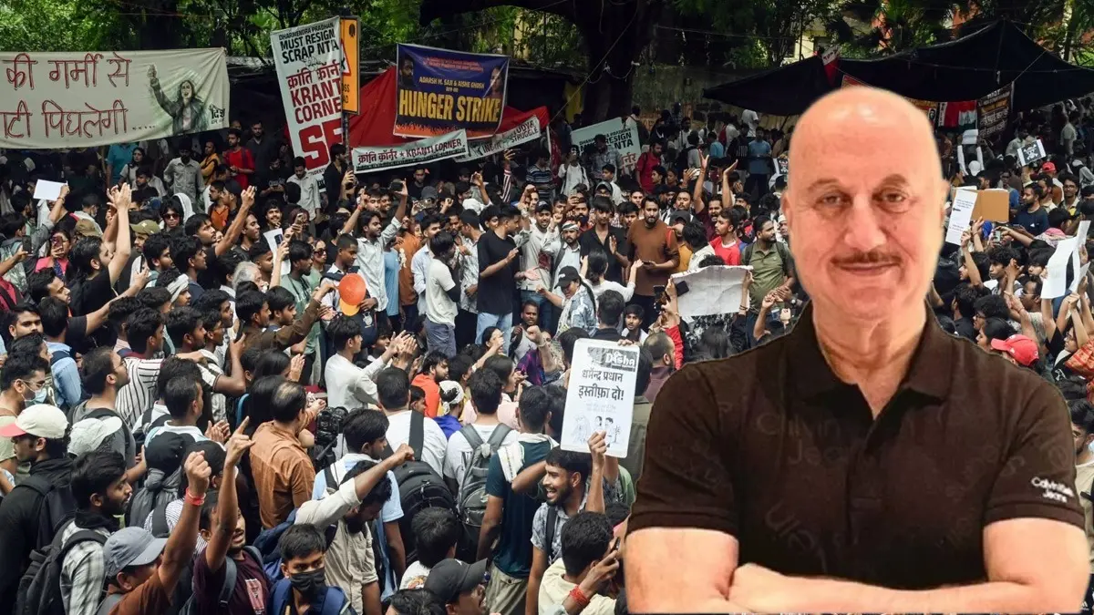 Anupam Kher: 'मैं आपकी बेचैनी, गुस्सा समझ सकता हूं लेकिन जब आंदोलन में बाहर और राजनैतिक अवसरवादी...',अनुपम खेर ने छात्रों को दिया खास मैसेज, VIDEO CJP Protest