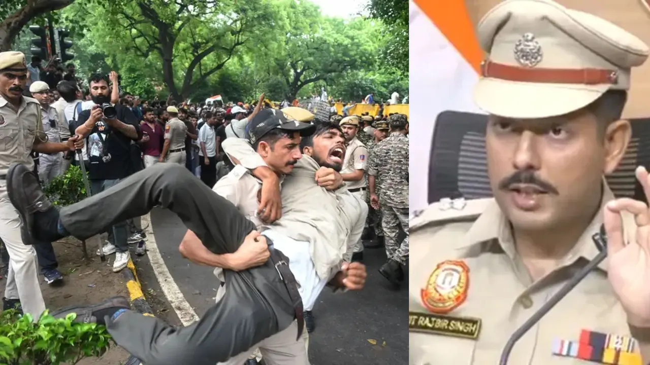 जंतर-मंतर पर ना सेना तैनात, ना किसी महिला की हुइ मौत...CJP प्रदर्शन के बीच दिल्ली पुलिस ने बताया हर एक सच, DCP बोले- 480 PAK हैंडल ब्लॉक CJP protest riddled with misinformation delhi police block 480 pakistan based handles press conference