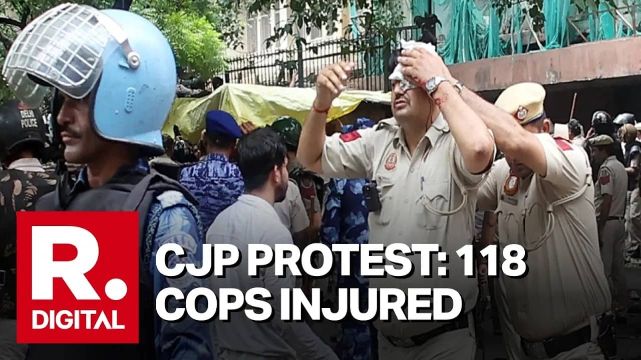 CJP Protest Turns Violent
