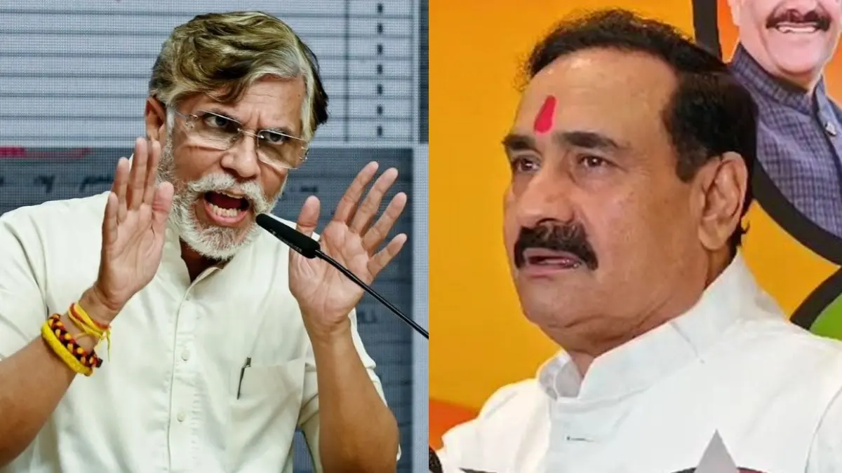 'नरोत्तम मिश्रा की टिकट क्या कटी, BJP की पोल खुल गई', दतिया टिकट विवाद पर कांग्रेस ने किया कटाक्ष, कहा- दूसरों को नसीहत, खुद मियां फजीहत Congress Attacked on BJP