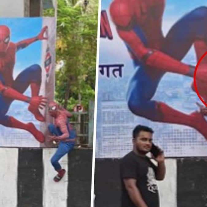 Desi Spider-Man shows up in Mumbai 