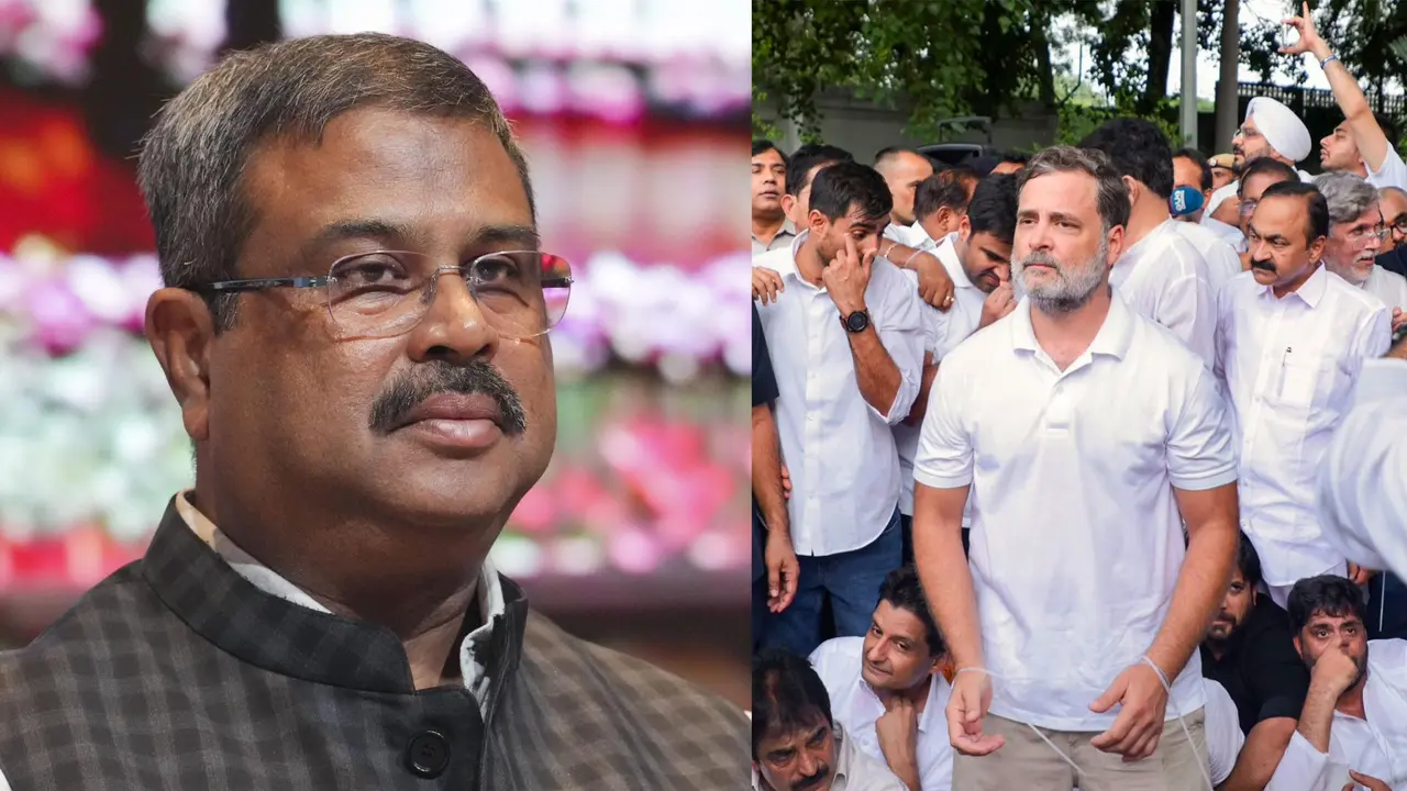 'छात्रों का राजनीतिक मोहरे की तरह इस्तेमाल कर रही कांग्रेस', धर्मेंद्र प्रधान का राहुल गांधी पर हमला, कहा- चर्चा के हर सही रास्ते खुले Dharmendra Pradhan hit back at Rahul Gandhi Protest
