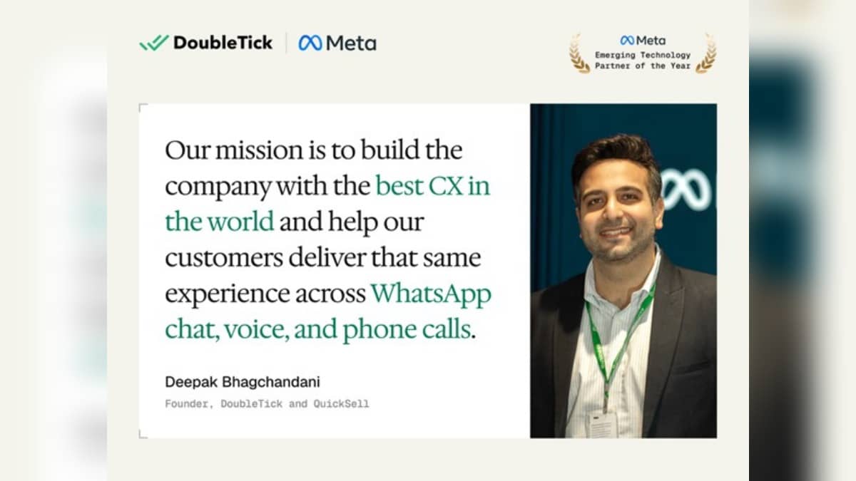 DoubleTick Launches its AI-driven Conversational CX Layer for Enterprises in India