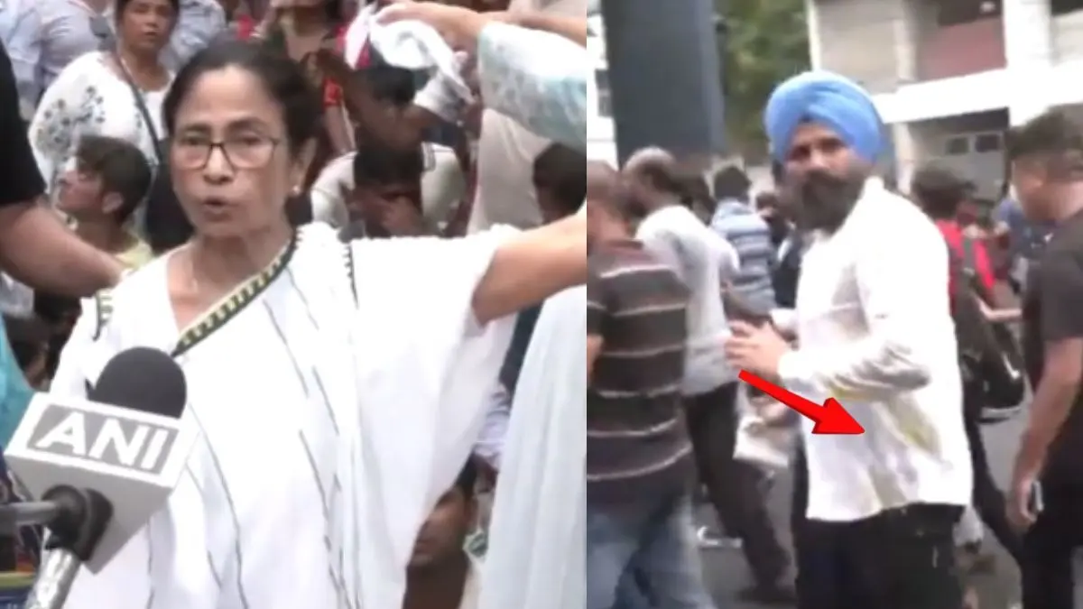 ममता बनर्जी की रैली में अचानक मच गई भगदड़... ताबड़तोड़ फेंके गए अंडे, लगे चोर-चोर के नारे, दीदी बोलीं- पुलिस प्रशासन BJP कार्यकर्ता की तरह... Eggs thrown at Mamata Banerjee Rally