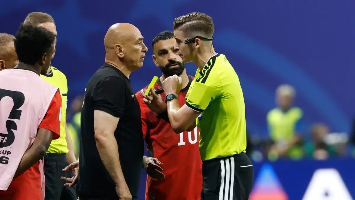 Egypt Coach Hossam Hassan Lambasts FIFA, Vows To Boycott World Cup 2026 After Defeat To Argentina: 'There Was No Fair Play' Egypt head coach Hossam Hassan shown yellow card during Argentina clash