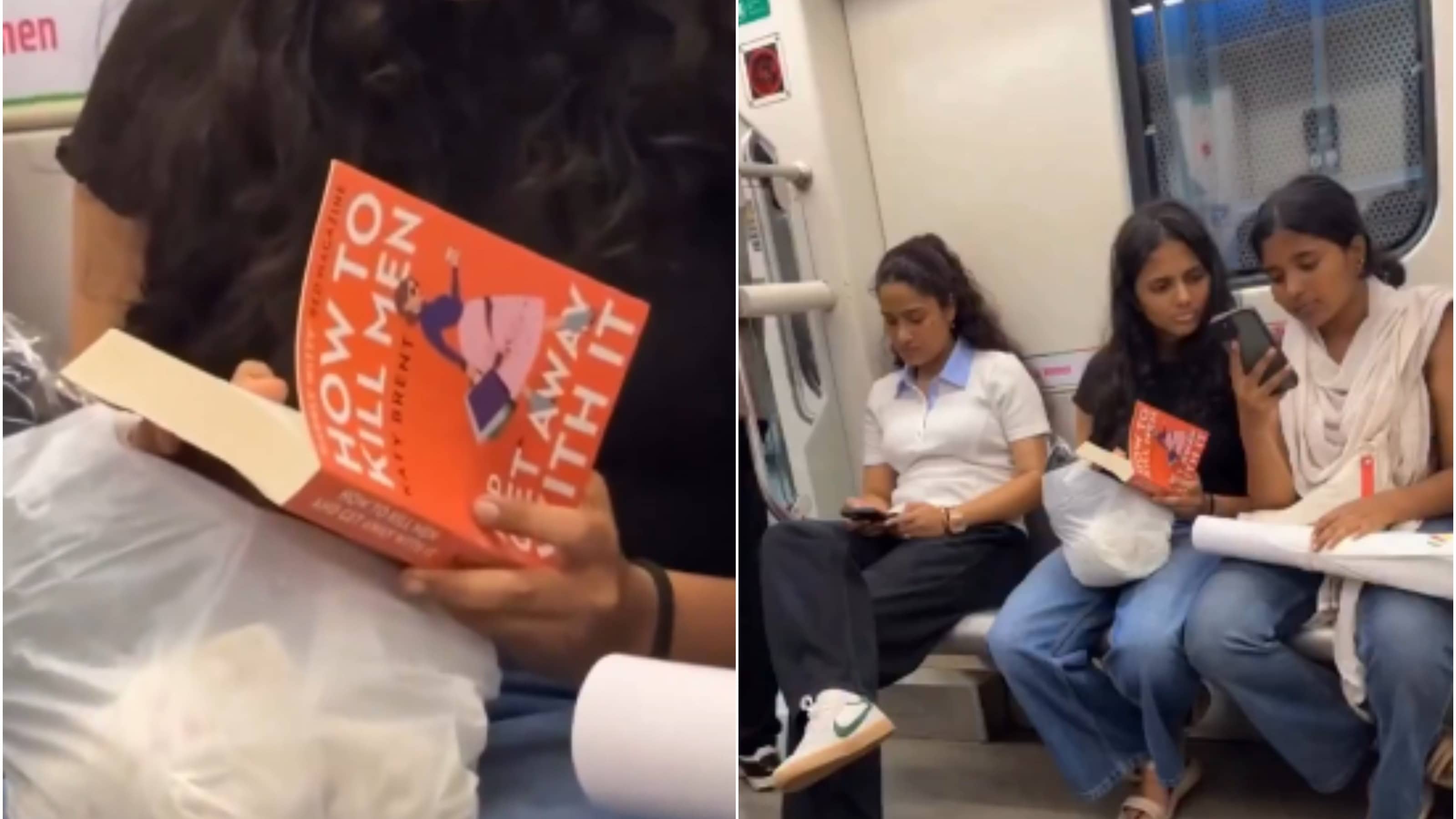 'Ek Aur Jaan Khatre Me?': Woman Reading Katy Brent's 'How To Kill Men And Get Away With It' Goes Viral Amid Ketan Agarwal Murder Outrage