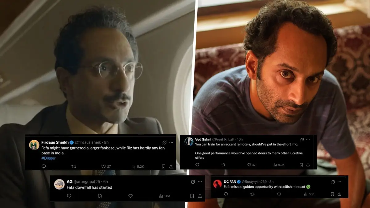 Selfish, Lazy, Idiot: Fahadh Faasil Faces Brutal Trolling For Leaving Tom Cruise's Digger Over 'Accent' Fahadh Faasil revealed her auditioned for a role in Digger