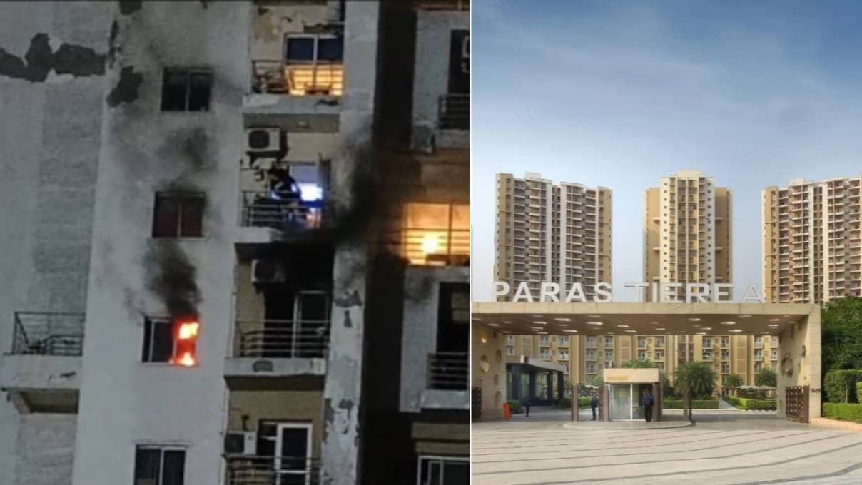 fire broke out Noida Sector 137 Passer Tier Society