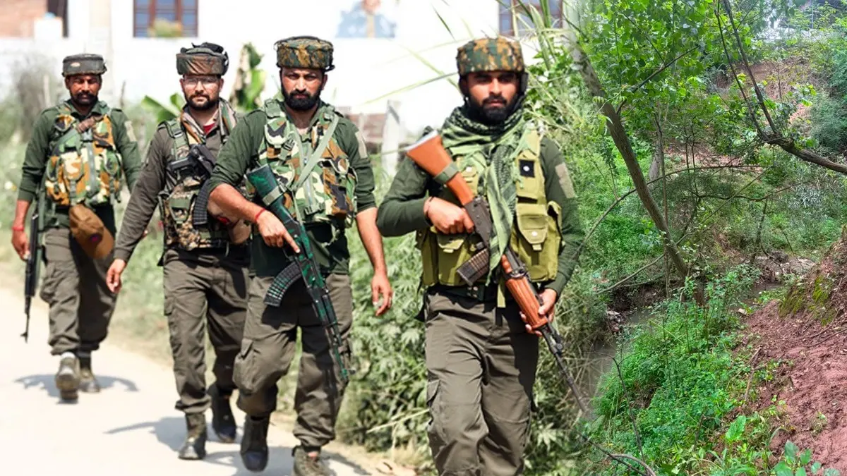 Forces Bust Terror Hideout Linked to Hizbul Mujahideen in J&K's Kulgam Forces Bust Terror Hideout Linked to Hizbul Mujahideen in J&K's Kulgam