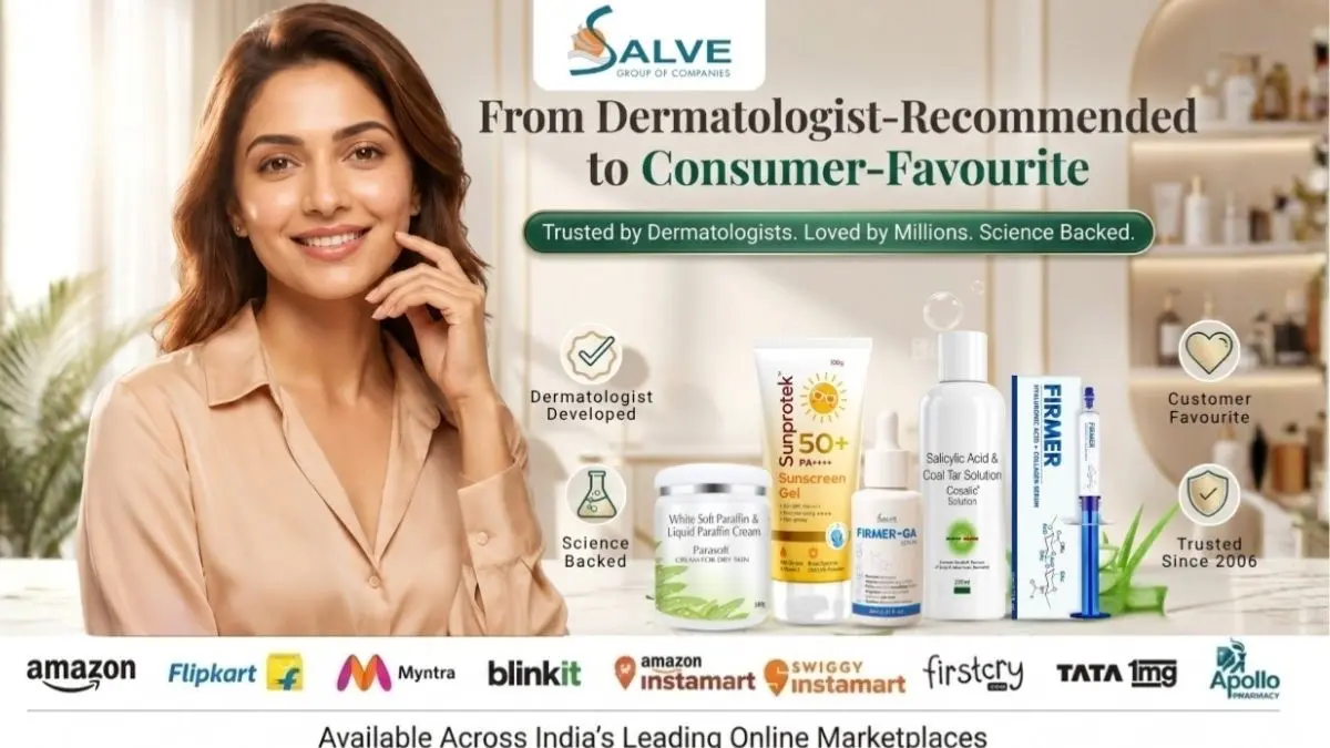From Dermatologist-Recommended to Consumer-Favourite: Salve Group of Companies' Bestselling Amazon Products From Dermatologist-Recommended to Consumer-Favourite: Salve Group of Companies' Bestselling Amazon Products