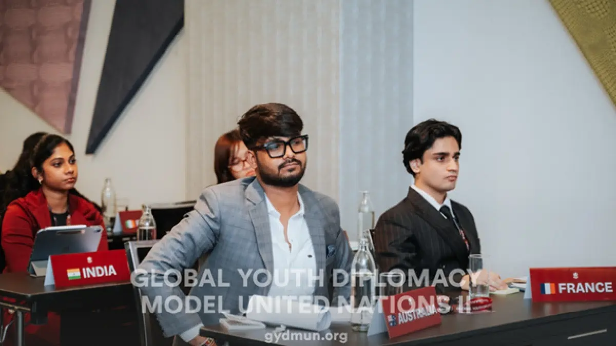 Galgotias University Students Bring Pride To India With Outstanding Achievements At Global Diplomacy Conference In Malaysia Galgotias University brings pride to India as Sahil Rana and Amaan Lone earn top honours at the GYDMUN in Malaysia