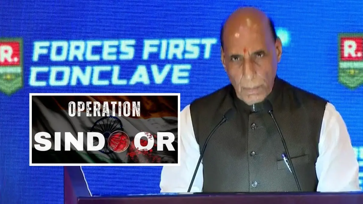 'Ghar Mein Ghus Ke Maarenge': Rajnath Singh's Stern Warning to Terrorists, Says Zero Tolerance is India's 'Line of Action' 'Ghar Mein Ghus Ke Maarenge': Rajnath Singh's Stern Warning to Terrorists, Says Zero Tolerance is India's 'Line of Action'