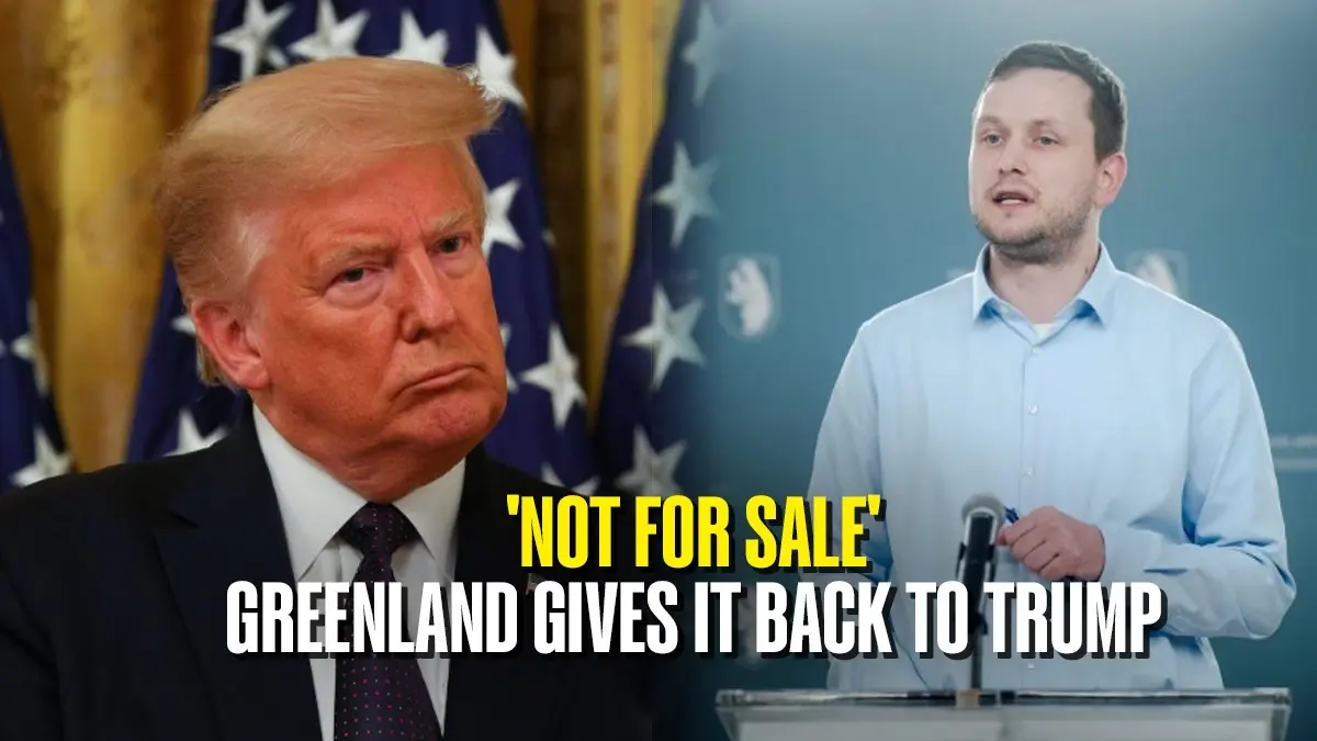 'Greenland Isn’t for Sale': PM Jens-Frederik Nielsen Blasts Trump Over 'Big Problem' Remark 'Greenland Isn’t for Sale': PM Jens-Frederik Nielsen Blasts Trump Over 'Big Problem' Remark