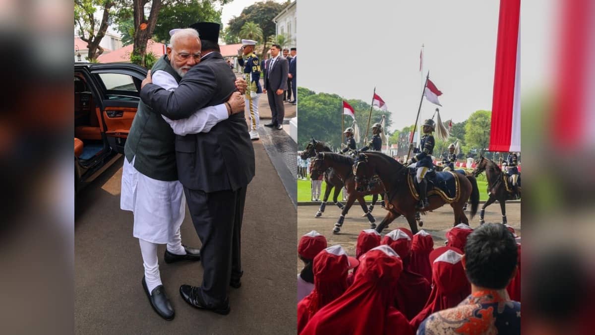Guards on Horseback and a Warm Embrace: Indonesia Welcomes PM Modi with Spectacular Pageantry