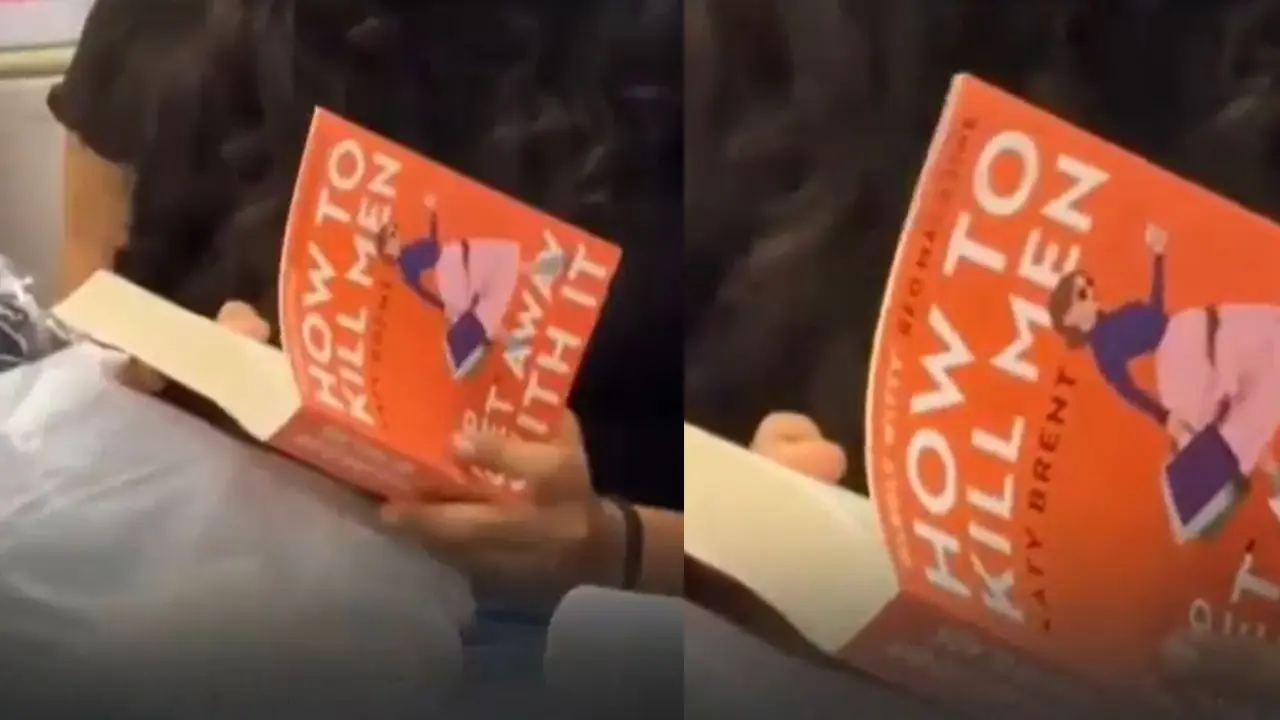 VIDEO: 'पुरुषों की हत्या कैसे करें, मारकर कैसे बचें...', मेट्रो में ये किताब पढ़ रही थी लड़की; वायरल होने पर लोग बोले- 'मर्द समाज में खौफ' How to Kill Men Viral