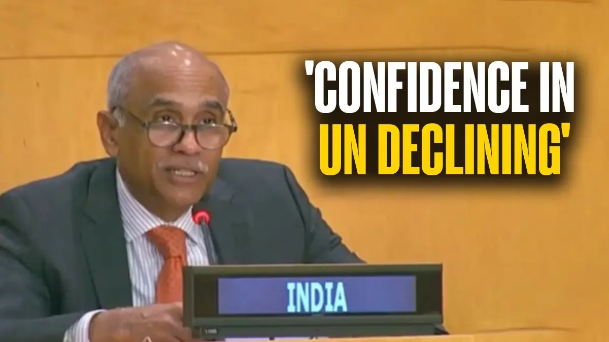 India Criticizes UN Security Council Over Inability to End Global Conflicts India Criticizes UN Security Council Over Inability to End Global Conflicts
