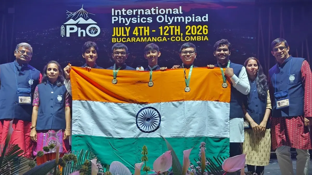 India Dominates International Physics Olympiad 2026 With 5 Gold Medals, Secures Shared World No. 1 Spot India Ranks World No. 1 at International Physics Olympiad 2026