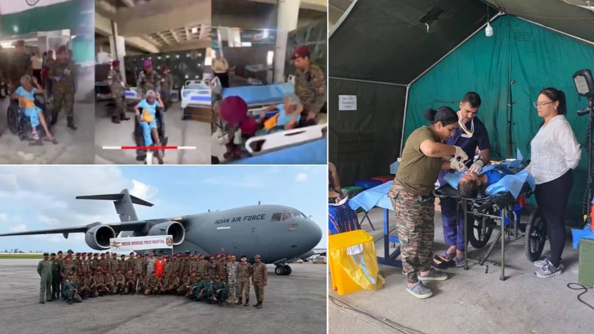Venezuela Earthquake: भारतीय सेना की वेनेजुएला में जांबाजी... 79 साल की महिला को मलबे से निकाला जिंदा, जवानों के कायल हुए स्थानीय लोग, VIDEO