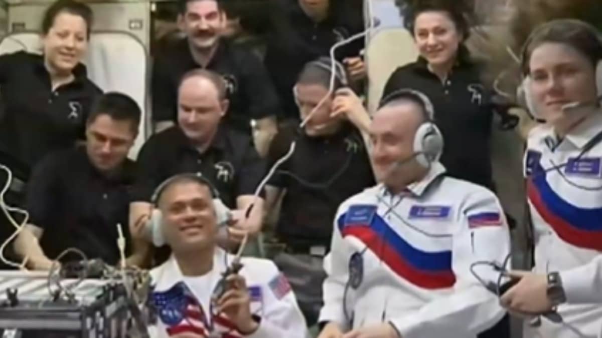Indian-Origin NASA Astronaut Anil Menon's First Video From ISS, Begins Historic Maiden Space Mission