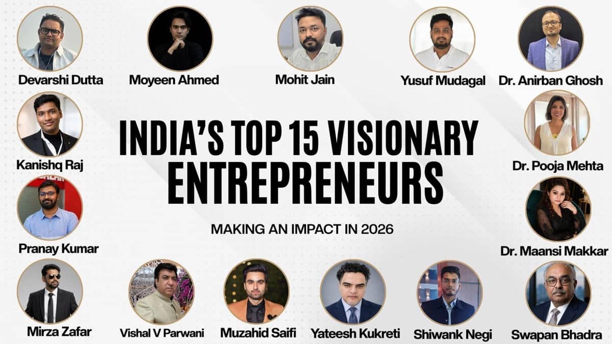 India’s Top 15 Visionary Entrepreneurs Making an Impact in 2026