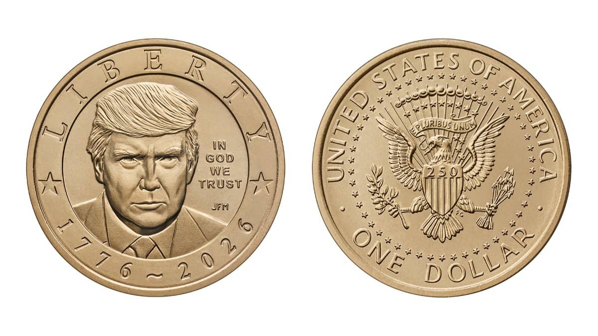   ‘It’s Cute’: Trump Reacts as New $1 Coin With His Face Is Unveiled for America’s 250th Anniversary