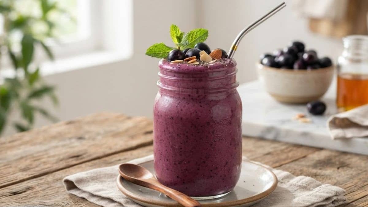Jamun Smoothie Recipe