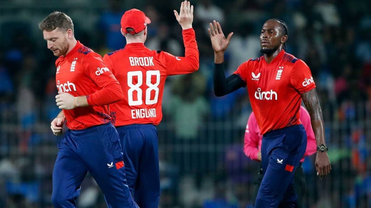 Jos Buttler, Harry Brook, and Jofra Archer