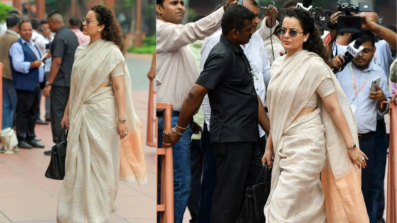 ‘Fight Elections First’: Kangana Ranaut Challenges CJP, Says Political Arm Twisting 'Is Not Right' Kangana Ranaut at the parliament