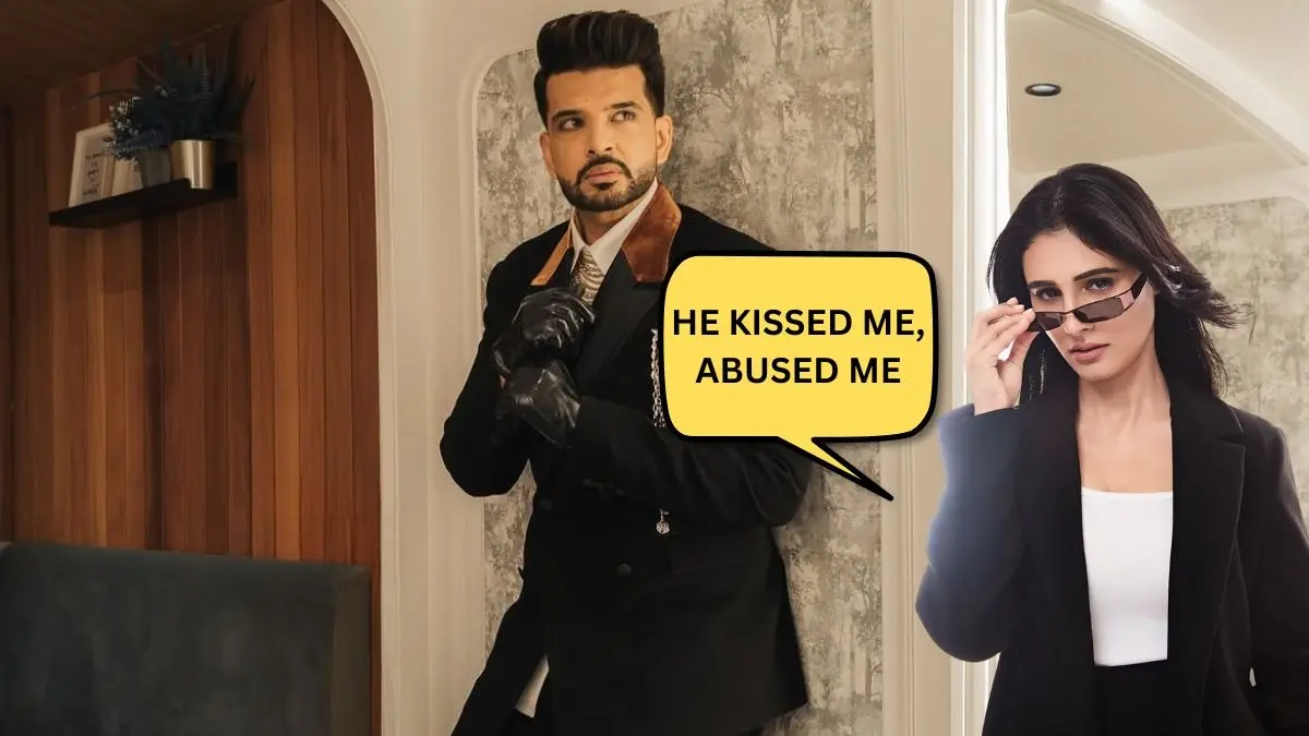 Karan Kundrra 'Slapped Me Hard And Abused Me', Claims Yeh Kahan Aa Gaye Hum Co-star Saanvie Tallwar Karan Kundrra 'Slapped Me Hard And Abused Me', Claims Yeh Kahan Aa Gaye Hum Co-star Saanvie Tallwar