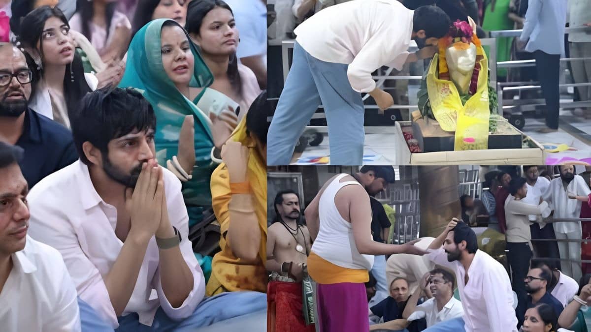 आंखें बंद, माथे पर तिलक और हाथ जोड़कर भगवान शिव की आराधना... बेस्ट एक्टर का अवॉर्ड जीतने के बाद कार्तिक आर्यन पहुंचे महाकालेश्वर के दरबार, Photos