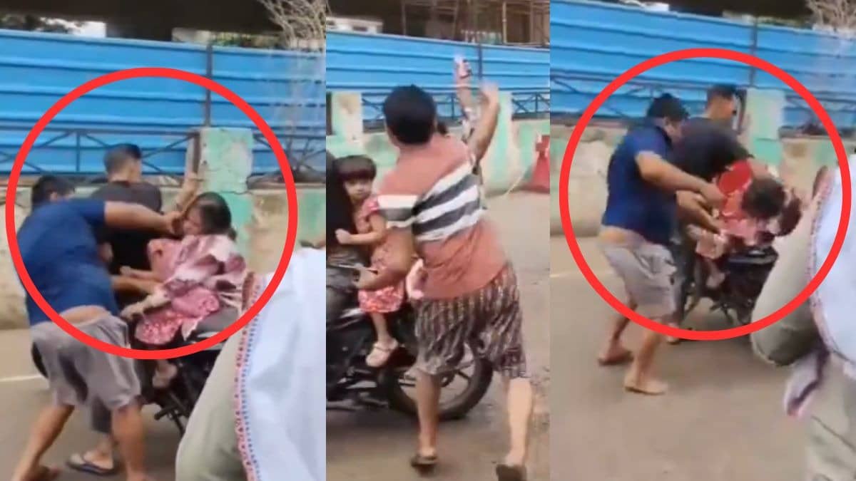 'Kicked, Punched, Beaten with Slippers': Kanpur Woman, Child Brutally Thrashed in Broad Daylight by Brother-in-Law Over Family Dispute; Two Arrested