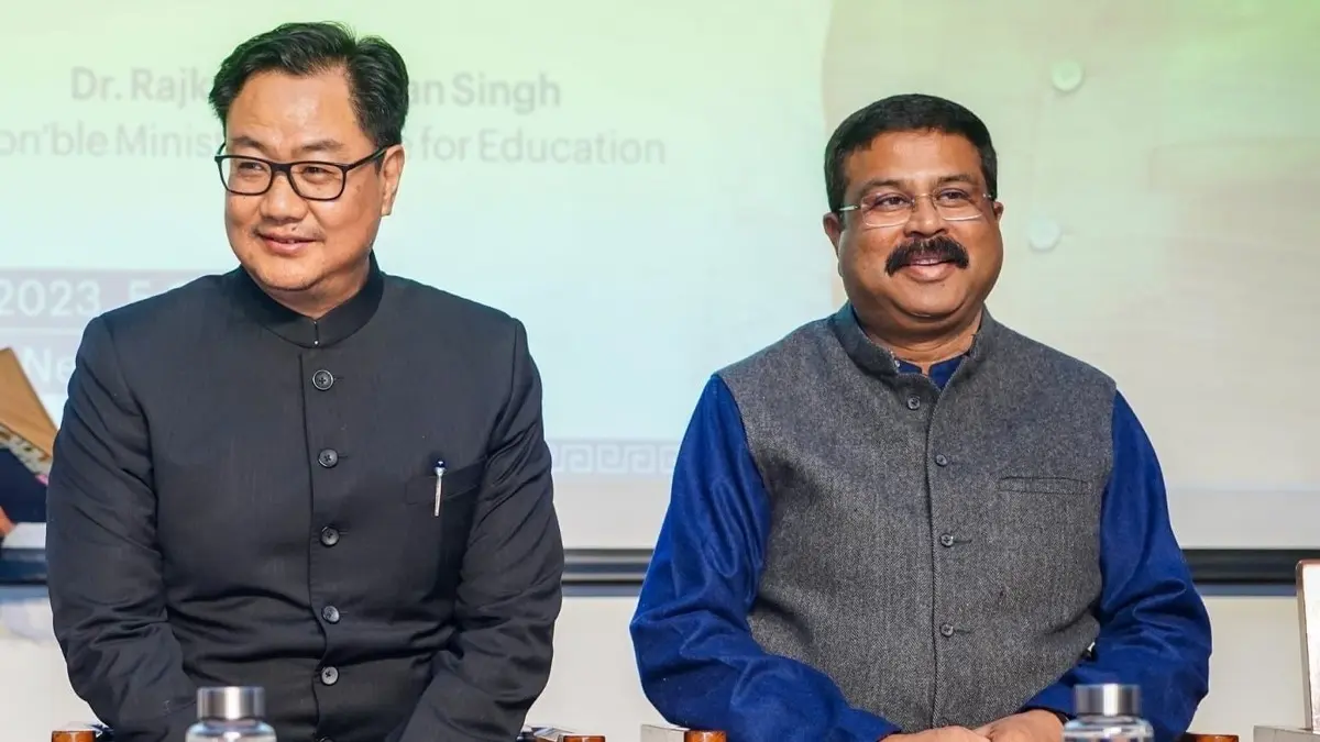'धर्मेंद्र जी,आपकी लगातार सेवा, मजबूत भारत बनाने में...', शिक्षा मंत्री के इस्तीफे पर बोले किरेन रिजिजू, यूं जताया आभार kiren rijiju reaction on dharmendra pradhan resignation