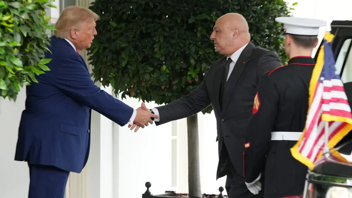 Lebanese President Aoun Meets Trump In First White House Visit Since 2009, Seeks Israeli Withdrawal From South Lebanese President Aoun Meets Trump In First White House Visit Since 2009, Seeks Israeli Withdrawal From South