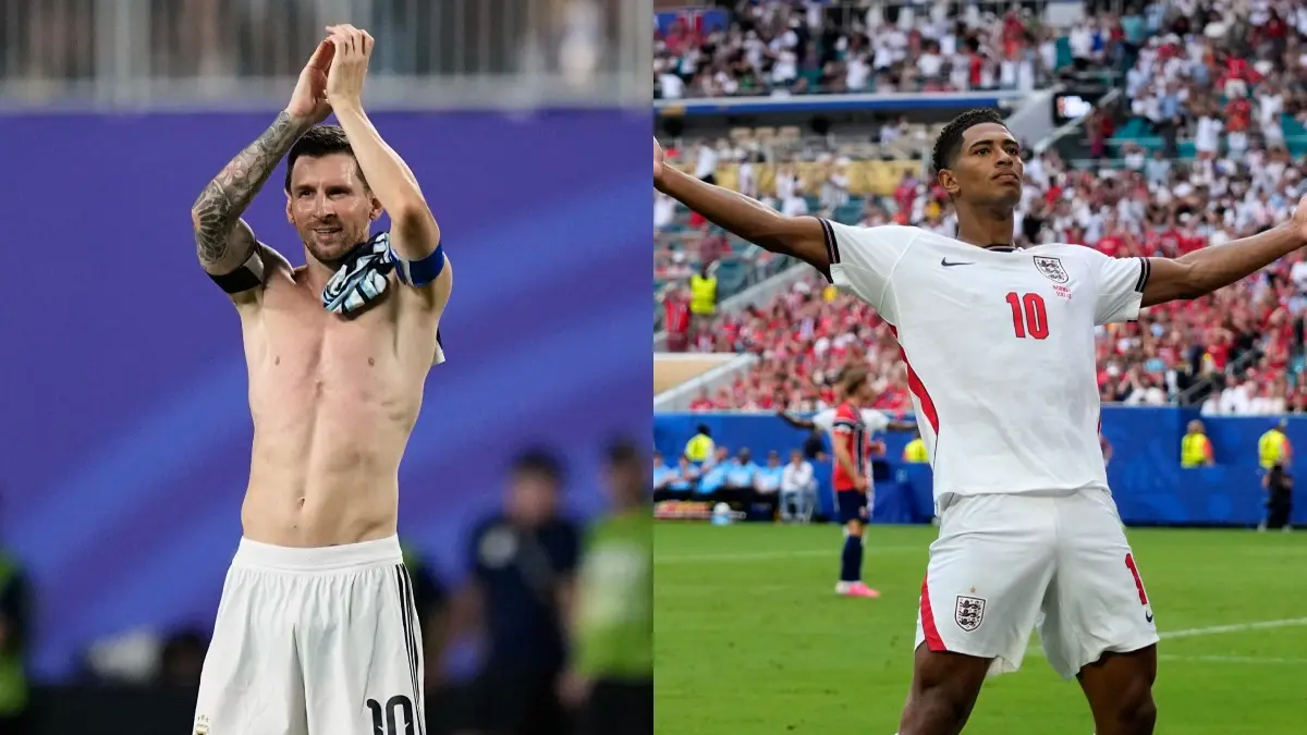 Clash Of Generations As Lionel Messi Meets Jude Bellingham In England vs Argentina FIFA World Cup Semifinal Lionel Messi and Jude Bellingham