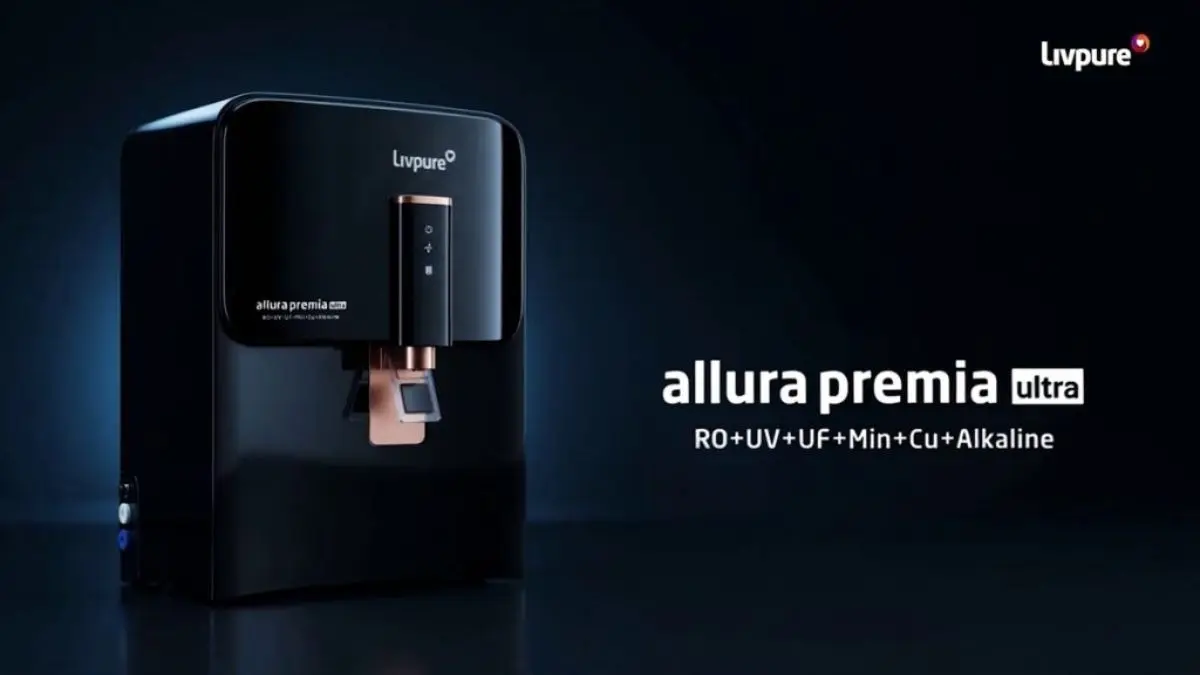 Livpure Launches Allura Premia Ultra Water Purifier With ClearDrop Technology livpure