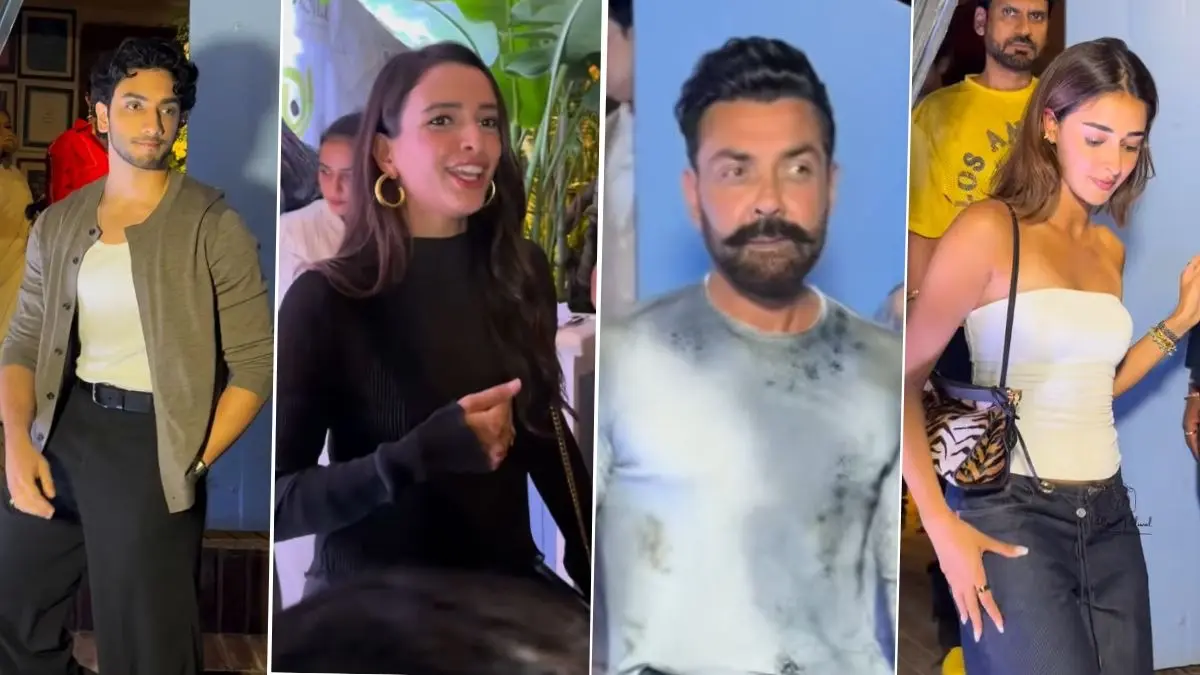 Main Vaapas Aaunga Success Party: Imtiaz Ali, Vedang Raina, Bobby Deol, Ananya Panday And Triptii Dimri Attend | Watch Main Vaapas Aaunga success bash