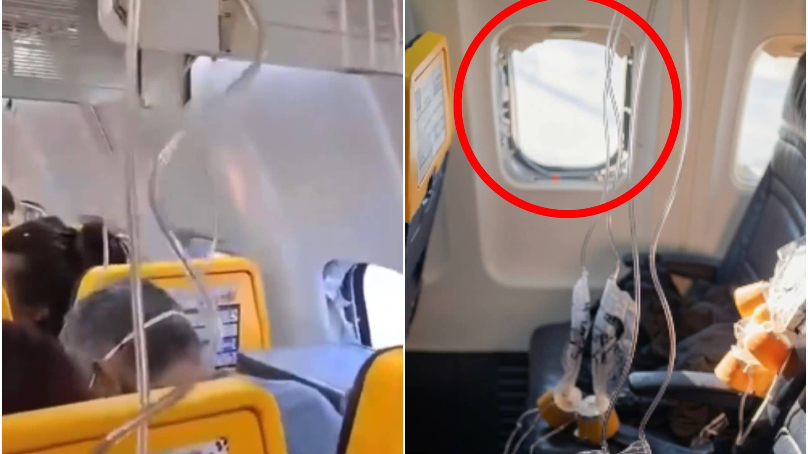Mid-Air Nightmare: Plane Window Breaks, Man Nearly Sucked Out As Wife Desperately Clings to His Legs