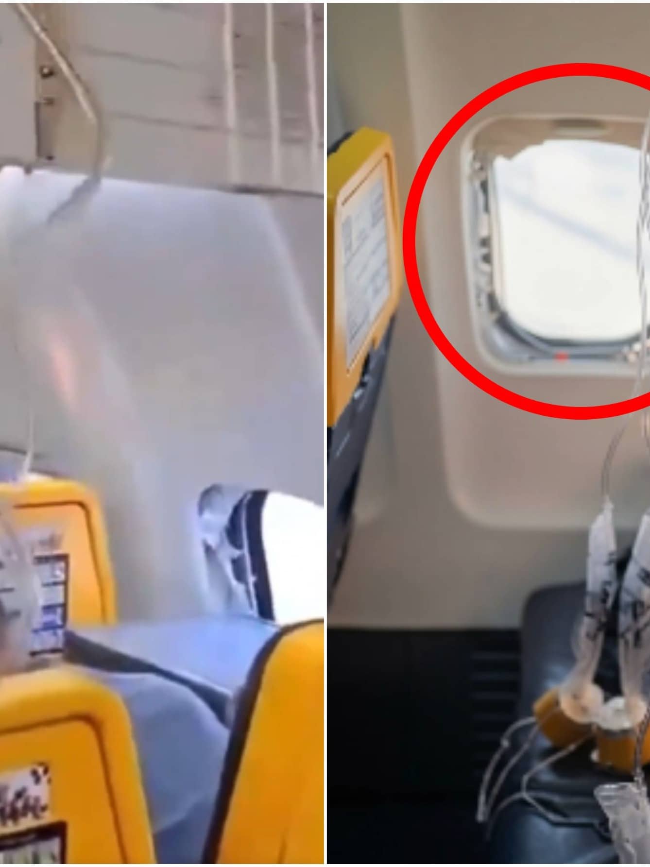 Mid-Air Nightmare: Plane Window Breaks, Man Nearly Sucked Out As Wife Desperately Clings to His Legs