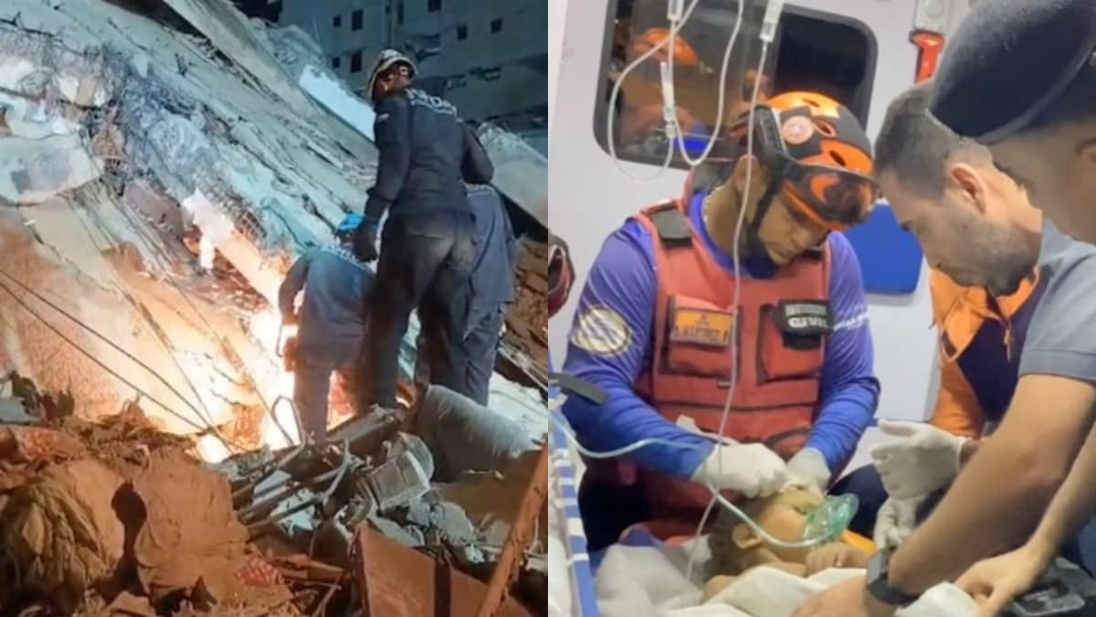 Miracle In The Ruins: Toddler Rescued Alive 6 Days After Devastating Earthquakes Hit Venezuela