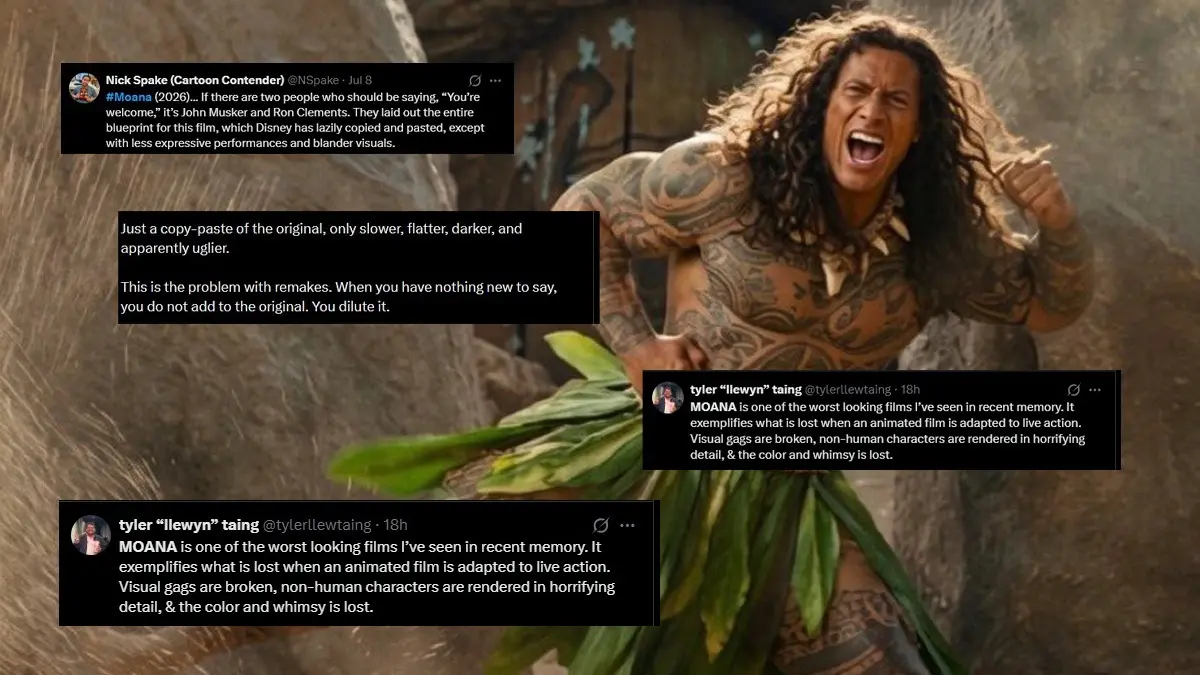 Moana Early Reviews: Dwayne Johnson's Live-Action Remake Called 'Ugly Copy' Of Disney Animated Film Moana live action remake stars Dwayne Johnson and Catherine Lagaʻaia