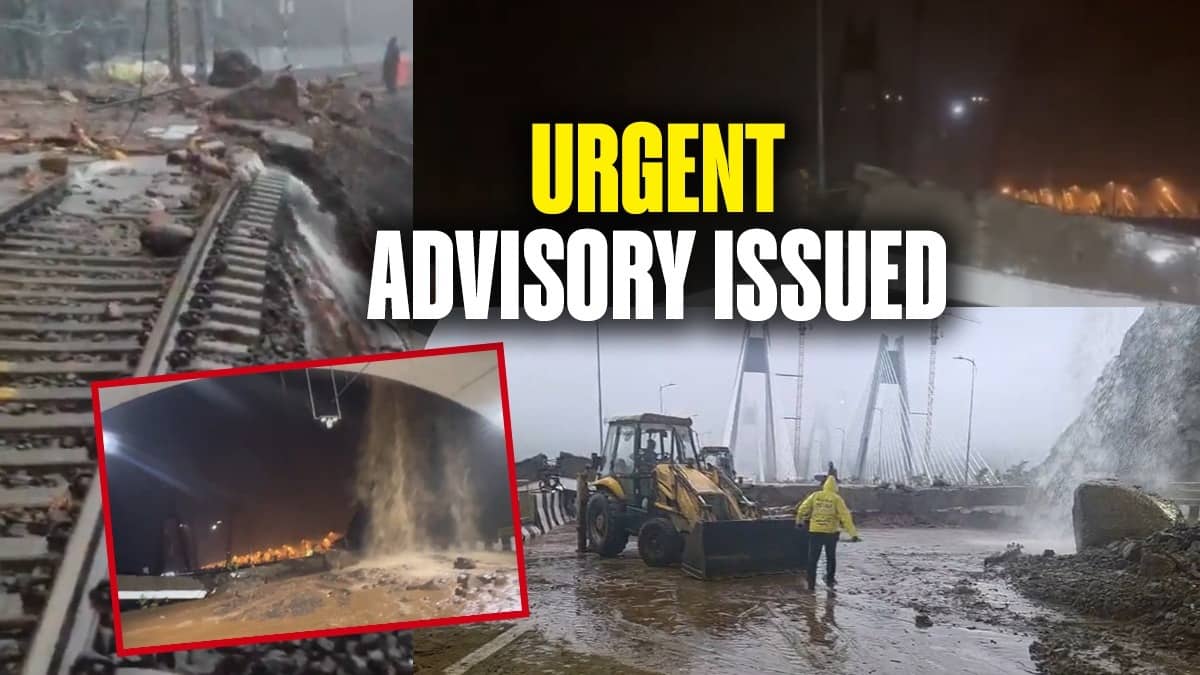 Mumbai-Pune Route Closed: Urgent 'Do Not Travel' Advisory Issued As Landslides Shut Expressway, Block Railway Route