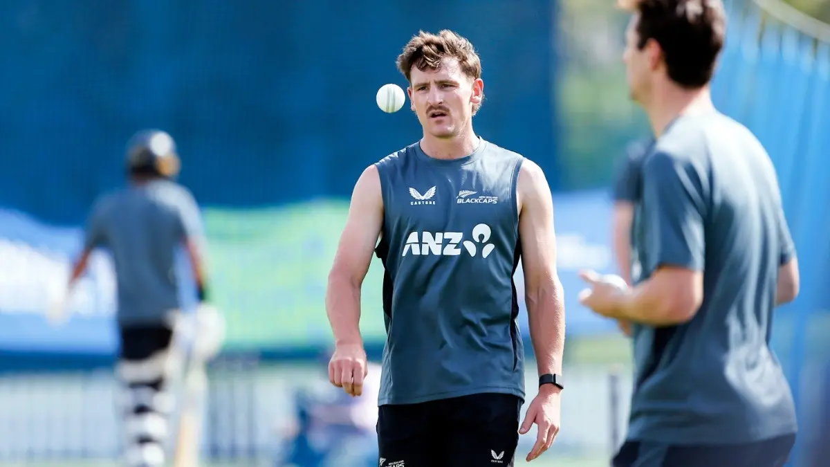 New Zealand Speedster Nathan Smith Wins ICC Men's Player Of The Month Award Nathan Smith
