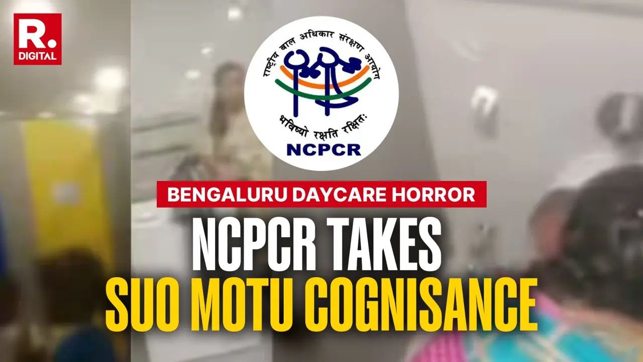 NCPCR Takes Suo Motu Cognisance of Child Abuse at Bengaluru Daycare; Team to Visit for Inquiry NCPCR Takes Suo Motu Cognisance of Child Abuse at Bengaluru Daycare; Team to Visit for Inquiry