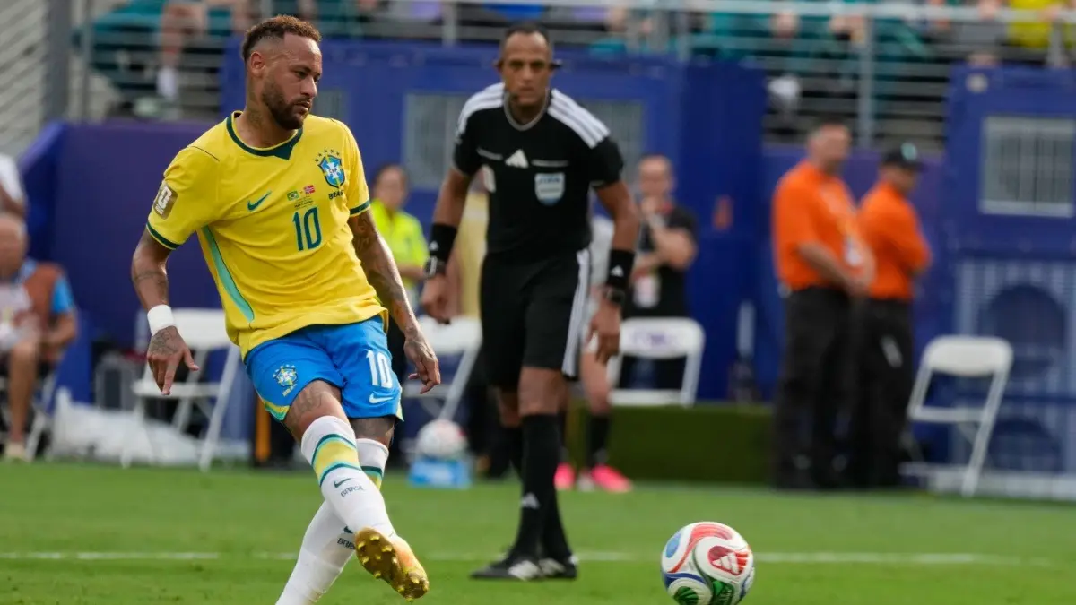 Neymar's Father Pens Down Emotional Note As Son Calls Time On International Career Neymar during FIFA World Cup 2026