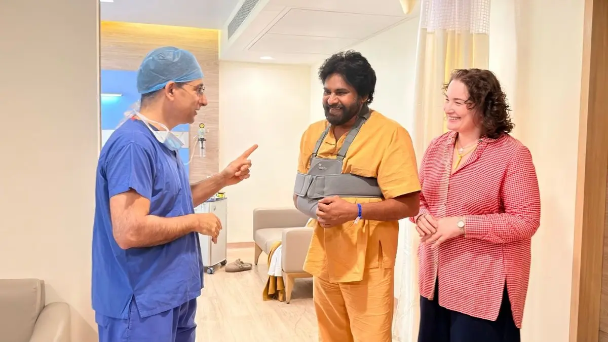 Pawan Kalyan Health Update: Actor Discharged After Shoulder Surgery, Wife Anna Lezhneva Thanks Doctors For 'Dedication And Compassion' Pawan Kalyan Health Update