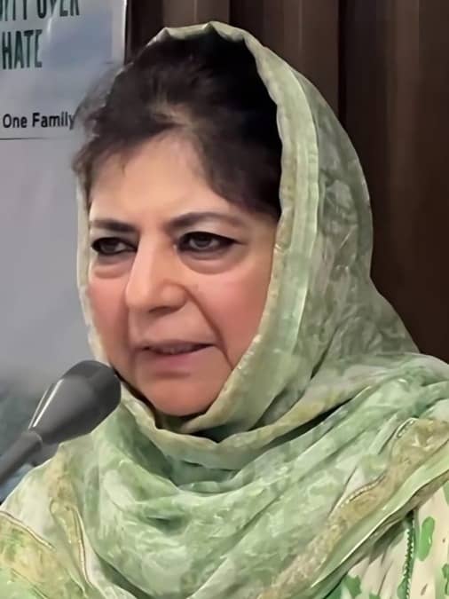 PDP Chief Mehbooba Mufti To Attend Funeral Of Slain Supreme Leader Ayotallah Khamenei In Tehran