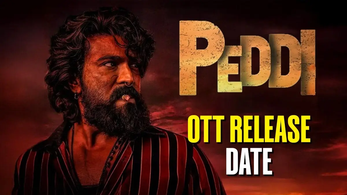 Peddi OTT Release: सिनेमाघरों में मिस कर दी राम चरण की 'Peddi'? अब घर बैठे लें ब्लॉकबस्टर का मजा, जानें OTT रिलीज डेट peddi-ott-release-date-ram-charan-hit-film-janhvi Kapoor on-netflix-streaming-9-july 2026 in south Indian language